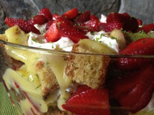 Strawberry Daquiri Trifle 